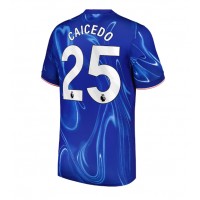 Camisa de time de futebol Chelsea Moises Caicedo #25 Replicas 1º Equipamento 2024-25 Manga Curta